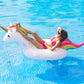 Turnmeon 79' Giant Inflatable Pool Float Party Toys With Sturdy Handles, Summer Beach Floaties Swimming Pool Inflatables Ride-On Pool Toys Raft Lounge For Adults Kids Teens (Flamingo And Unicorn)