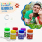 4E's Novelty Paw Print Bubble Bottles - Pack of 24 - Mini Bubbles 1 FL oz  Paw Dog Patrol Party Favors  Bubble Wand Blowing Toys for Kids Boys & Girls