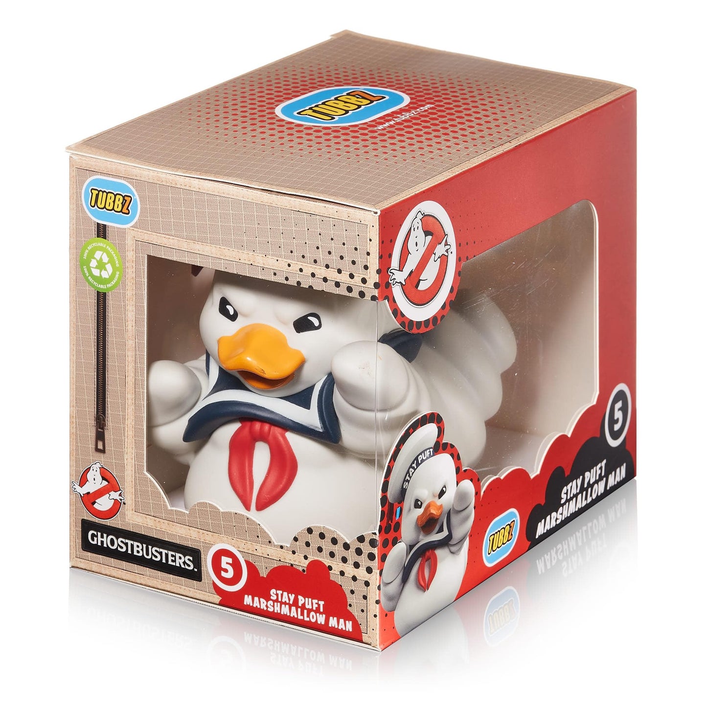 Tubbz Boxed Edition: Ghostbusters - Stay Puft Cosplaying Rubber Duck Vinyl Figure