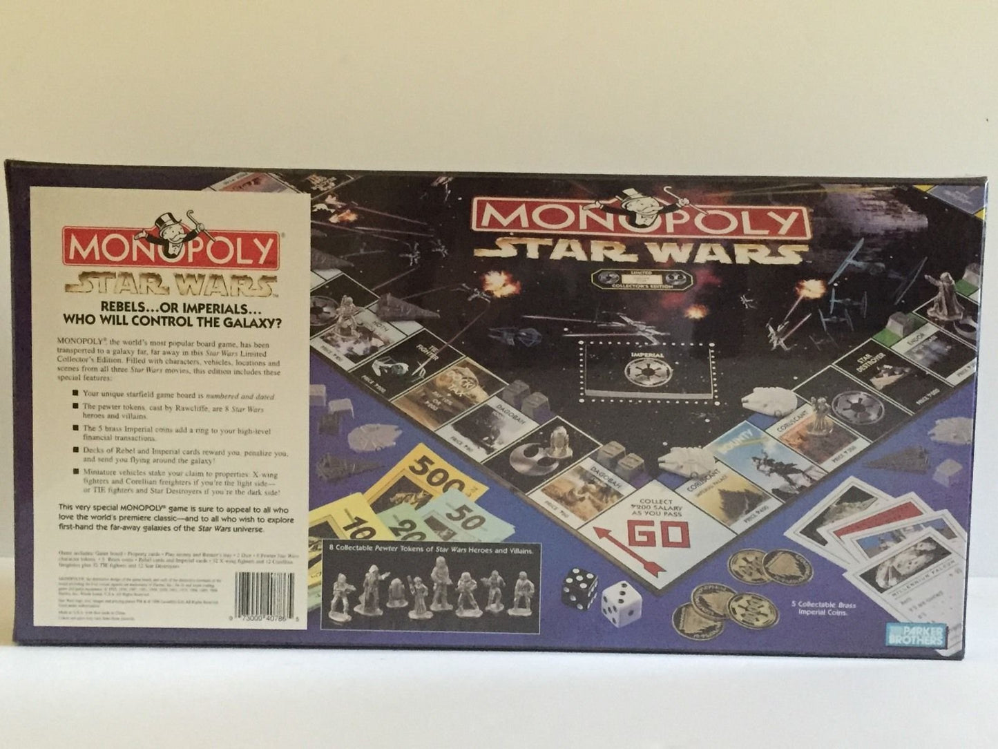 Monopoly 1997 Star Wars Monopoly Limited Collector'S 20Th Anniversary Edition