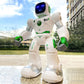 Ruko 1088 Large Robot Toy for Kids, Voice & App Control, Green, 15.8x11x4.7 inch, Programmable Interactive Gift for Ages 4-9