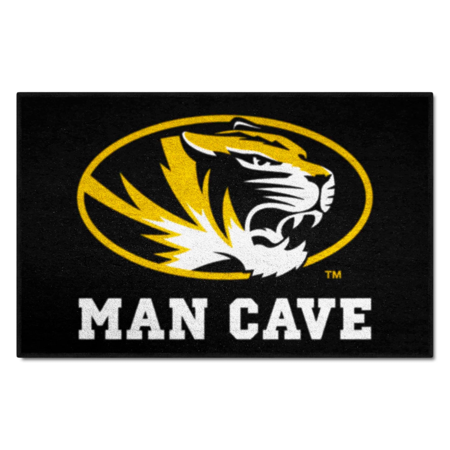 FANMATS University of Missouri Nylon Universal Man Cave Starter Rug , 19x30
