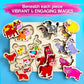 Quokka Farm Animals Wooden Puzzles For Toddlers 3-5 - Toddler Puzzles 1-3 Years Old - Gift Domestic Animals Educational Toys For Boys & Girls - Wood Games For Children'S Learning 2-4