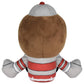 Bleacher Creatures Ohio State Buckeyes Brutus 8' Kuricha Sitting Plush - Soft Chibi Inspired Mascot