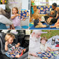 CHEFAN 12 Pack Felt Board Stories Set,Nursery Rhymes Flannel Board Stories with a Foldable Board for Preschool Activities,Includ