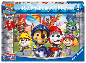 Ravensburger Paw Patrol Knights & Dragons 35 Piece Jigsaw Puzzle for Kids Age 3 Years Up - Educational Toddler Toys  26 4 x 18 1 x 0 2 cm