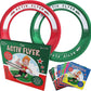 Activ Life Kids Flying Rings, 2 Pack, Outdoor Toys for Kids, for Boys and Girls Ages 3-12, Outside Sports