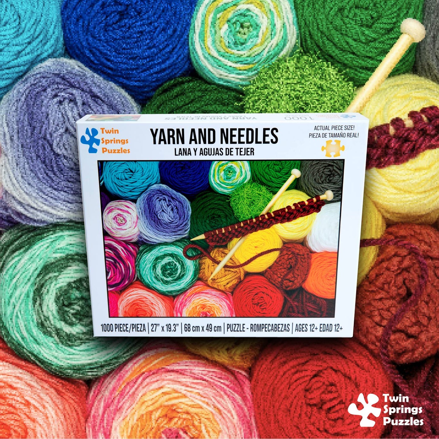 Yarn And Needles | Twin Springs Puzzles 1000 Piece Jigsaw Puzzle