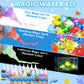 Lovyi Magic Water Elf Toy Kit,Aqua Fairy Water Gel Kit,DIY Squishy Maker with 18 gels &12 Shape Toolings,Magic Gel Water Pets,Sq