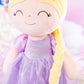 Gloveleya Dolls Princess Girls Toy First Baby Girl Gifts Soft Plush Manor Princess Doll Rapun Lavender 16'