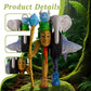 Lomencry Italian Brainrot Toy Action Figure tralalero tralala brainrot Toys Tralalero Tralala Figures Toys with Tralalero Tralala Tung Tung Sahur BRR BRR Patapim Creative 3D Collectible Toy (1PCS-A)