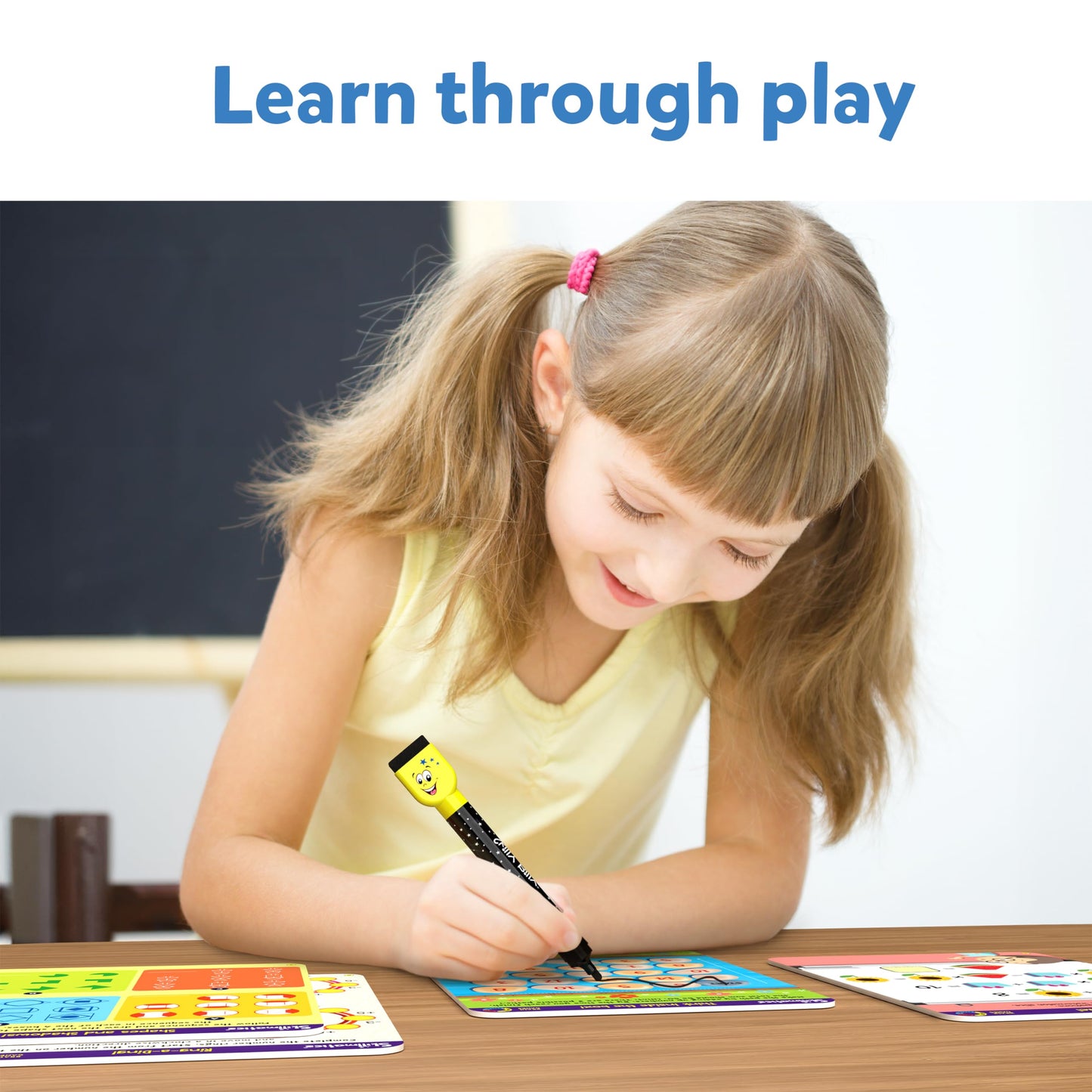 Skillmatics Educational Game - Reusable Activity Mats, Dry-Erase Marker, Multicolour, One Size, Ages 6 and Up, Model SKILL04BGS