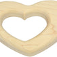 Heart Shaped Maple Teether - Made In Usa