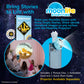 Moonlite Storytime - Diggersaurs Storytime Disc - A Magical Read Together - Projector Sold Separately - Digital Story W/ Sound Fx - Toddler Early Learning Gifts For Kids Ages 1 Year & Up