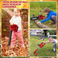 Arrowbash 3 Pcs Toy Gardening Tool Set For Kids Toy Leaf Blower Lawn Trimmer Toy Chainsaw Push Lawn Mower Pretend Play Set With