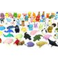 Pencil Eraser Animal Collection IWAKO Japanese Erasers (Pack of 20) Unicorn included
