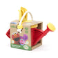 Green Toys Sesame Street Elmo Watering Can Outdoor Activity Set, Red/Yellow - 6 Piece Pretend Play, Motor Skills,No Bpa, Phthalates, Pvc. Dishwasher Safe, Recycled Plastic, Made In Usa.