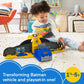 Fisher-Price Little People Toddler Toy Dc Super Friends 2-In-1 Batmobile, Batman Playset & Vehicle For Preschool Pretend Play Ki