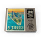 MyPuzzle Pittsburgh, PA: Bird's Eye View, Vintage Poster - Premium 100 Piece Jigsaw Puzzle for Adults