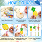 JellyArch 30 Pack Summer Wind Chime Making Kit for Adults Make Your Own Summer Wind Chime Beach Wooden Ornaments for DIY Crafts