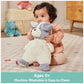 GUND Baby Oh So Snuggly Puppy - Large Stuffed Animal Dog, Grey/White, 12.5”, Polyester, One Size