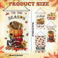 Tegeme 3 Pcs Fall Football Decorations Door Sign Flag Football Pumpkin Door Banner 12 x 20 Inch Autumn Welcome Hanging Banner Se