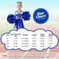Woohand Cheerleader Outfit 9-10 Halloween Cute Uniform Cheer Clothes Cheerleader Costume For Girls Outfit School Party