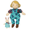 Manhattan Toy 14" Playdate Friends Doll - Machine Washable, Multi Color, Includes Companion Stuffed Animal, Model 158630