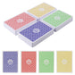 Gutshot Playing Cards, Waterproof Deck Of Cards With Spill-Proof Design, Great For Party, Game,And Magic, Pack Of 8 (Blue, Red,