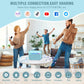 Kids Karaoke Machine Toys, Portable Bluetooth Speaker With Wireless Microphone, Stereo Sound Enhanced Bass, Kids Christmas Birth