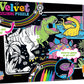 Space Astronauts Velvet Coloring 60Pc