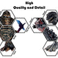 Twcare Set Of 2 Legendary Shin Godzilla Vs King Kong Toy Action Figures, Movable Joints Movie Series Soft Vinyl, Carry Bag