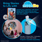 Moonlite Storytime The Incredibles Storybook Reel, A Magical Way To Read Together, Digital Story For Projector, Fun Sound Effects, Learning Gifts For Kids Ages 1 Year And Up