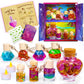 FUNZBO Fairy Polyjuice Potions Crafts for Girls Ages 6-8, Christmas & Easter Gifts for 6-10 Year Olds, Fairy Garden Kit Gifts fo