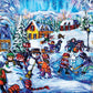 Eurographics Snow Day Game Puzzle (1000 Piece)