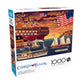 Buffalo Games - 1000 Piece Jigsaw Puzzle - Patriotic Harborview - Charles Wysocki Colorful Puzzle for Adults - Precision-Cut Pie