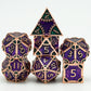 UDIXI Metal Dice Set D&D, 7PCS Metal DND Dice Steampunk Gear Dice for Dungeons and Dragons Role Playing Games and Other Tabletop