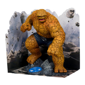 McFarlane Toys Marvel The Thing 1:10th Scale Collectible with Scene (Fantastic Four #642)