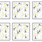 Beistle , 6 Packages Eiffel Tower Confetti, 0.5 Ounces in Package, Total of 3 Ounces Confetti