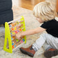 Fat Brain Toys Alpha-Abacus - Wooden Alphabet & Number Learning Toy For Kids 2+