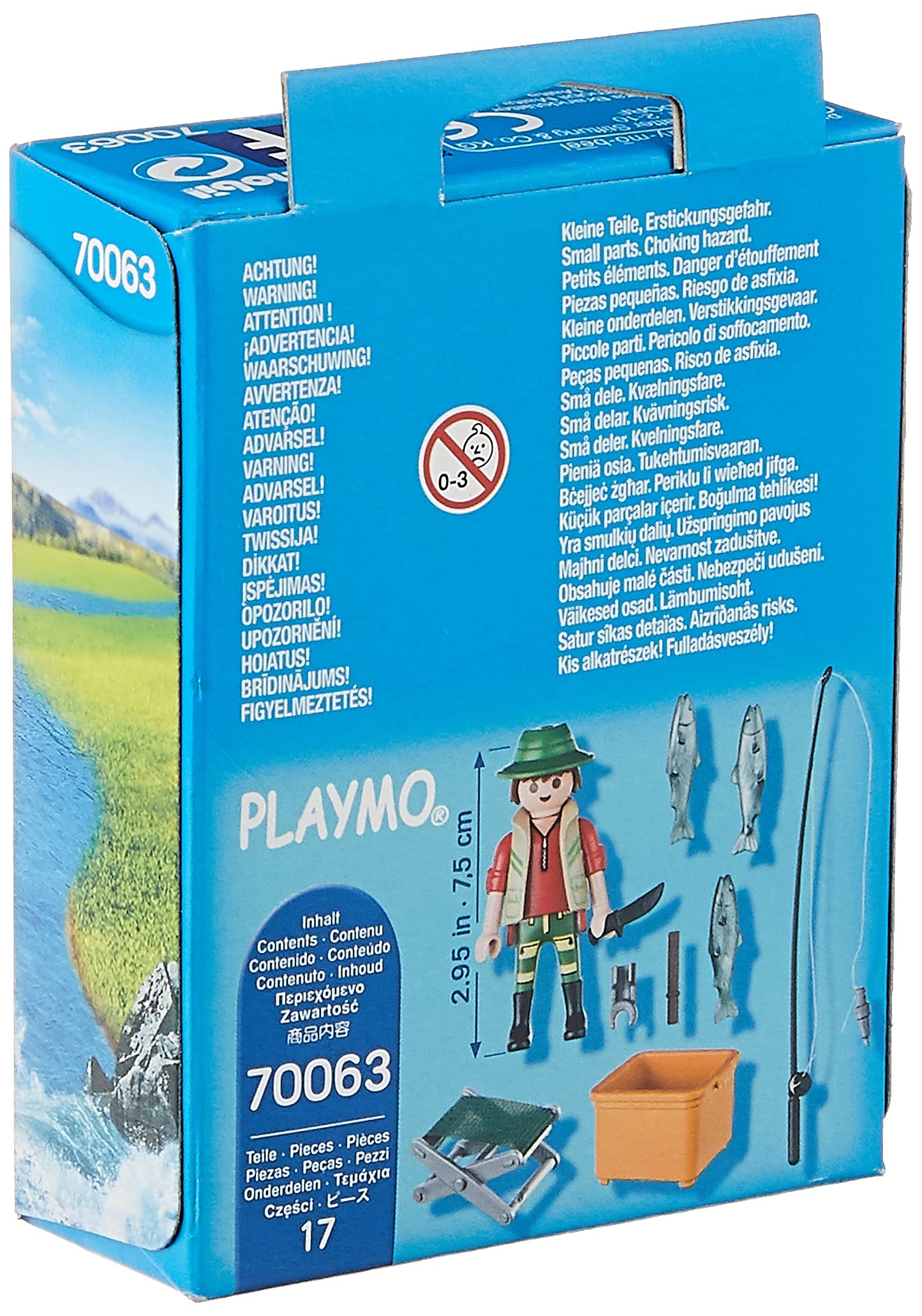 Playmobil 70063 Special Plus Fisherman, Fun Imaginative Role-Play, Playsets Suitable For Children Ages 4+