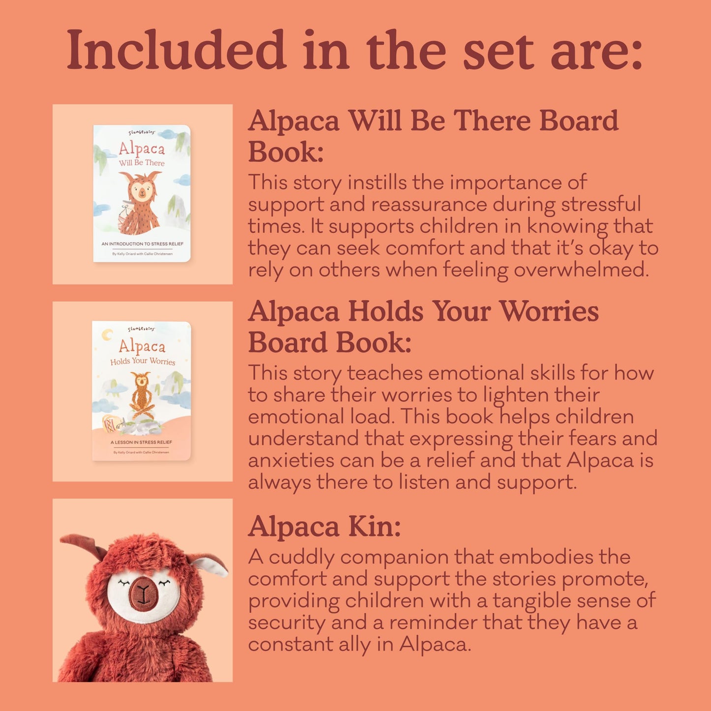 Slumberkins 14 Kin & Board Book | Promotes Authenticity, Confidence & Healthy Fiendships | Social Emotional Tools for Ages 0+ (U