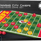 MasterPieces Family Game - NFL Kansas City Chiefs Checkers - Officially Licensed Board Game for Kids & Adults , 13 x 21
