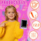 Nezyo 24 Pack Mermaid Party Favors, 4.6 Mini LCD Writing Tablet for Kids, Mermaid Checked Board Drawing Tablet Erasable Reusab