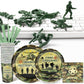 Army Birthday Party Supplies Decorations, Camo Theme Birthday Paper Plates And Napkins Set With Cups And Straws For 24 Guests, 1