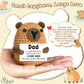 Gifts for Dad Christmas from Daughter Son Kids, Xmas Stocking Stuffers for New Daddy, Best Dad Ever White Elephant Gifts, Stepda