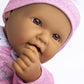 JC Toys La Baby Hispanic 16-inch Small Soft Body Baby Doll La Baby | Washable |Removable Pink and White w/Hat, Pacifier & Magic