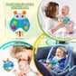 Surdote Ladybug Baby Light Up Toys With Rattle Led Light Music, Interactive Educational Fine Motor Development Toy For 3-6-12-18