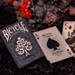 Bicycle Cinder Premium Playing Cards, Silver Smoke Foil, 1 Deck