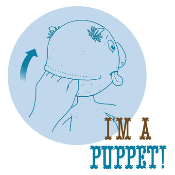 Yottoy Mo Willems Collection | Leonardo The Terrible Monster Soft Stuffed Plush Puppet Toy - 14”
